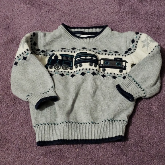 Gymboree Other - Boys gymboree train sweater